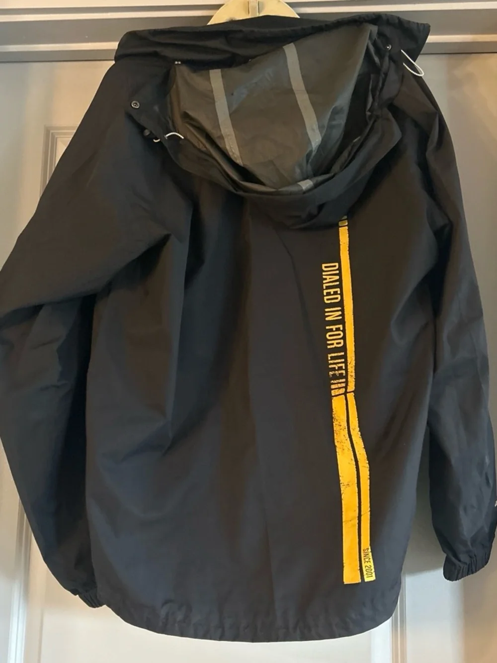 Eider Men's Black Waterproof Rain Jacket